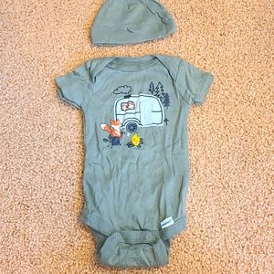 Baby Onesie & Hat